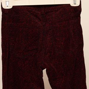 Ann Taylor Loft Super Skinny Pants with Print